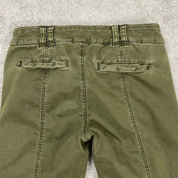Anthropologie Pilcro and the Letterpress Jeans Green Moto Ankle Zip 29x28 - Picture 5 of 6